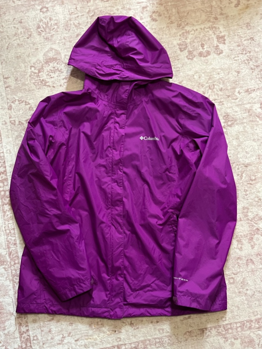 Columbia Purple Women's Utility Rain Jacket